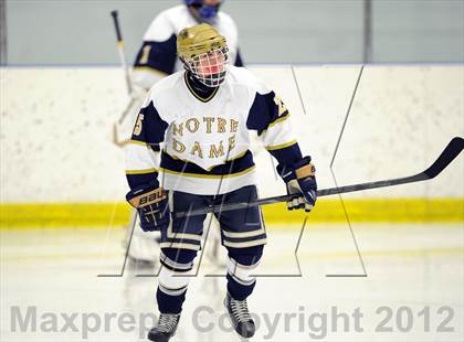 Thumbnail 3 in Notre Dame-West Haven vs. Notre Dame-Fairfield (Carrano Cup Semifinal) photogallery.