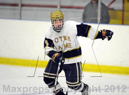 Thumbnail 3 in Notre Dame-West Haven vs. Notre Dame-Fairfield (Carrano Cup Semifinal) photogallery.