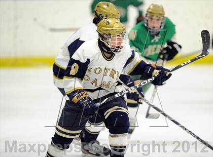 Thumbnail 1 in Notre Dame-West Haven vs. Notre Dame-Fairfield (Carrano Cup Semifinal) photogallery.