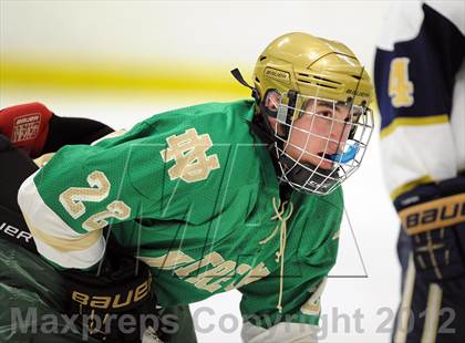 Thumbnail 1 in Notre Dame-West Haven vs. Notre Dame-Fairfield (Carrano Cup Semifinal) photogallery.