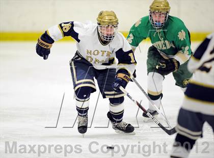 Thumbnail 2 in Notre Dame-West Haven vs. Notre Dame-Fairfield (Carrano Cup Semifinal) photogallery.