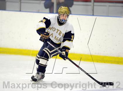 Thumbnail 3 in Notre Dame-West Haven vs. Notre Dame-Fairfield (Carrano Cup Semifinal) photogallery.