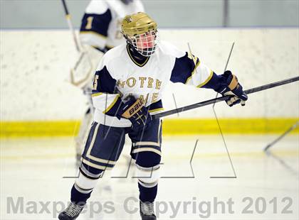 Thumbnail 1 in Notre Dame-West Haven vs. Notre Dame-Fairfield (Carrano Cup Semifinal) photogallery.