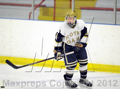 Thumbnail 1 in Notre Dame-West Haven vs. Notre Dame-Fairfield (Carrano Cup Semifinal) photogallery.
