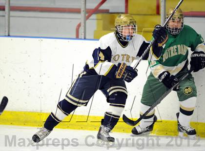 Thumbnail 1 in Notre Dame-West Haven vs. Notre Dame-Fairfield (Carrano Cup Semifinal) photogallery.