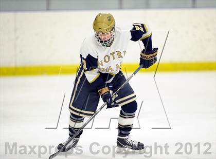 Thumbnail 3 in Notre Dame-West Haven vs. Notre Dame-Fairfield (Carrano Cup Semifinal) photogallery.