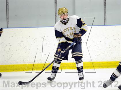 Thumbnail 2 in Notre Dame-West Haven vs. Notre Dame-Fairfield (Carrano Cup Semifinal) photogallery.