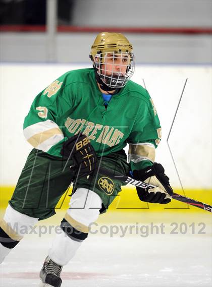 Thumbnail 1 in Notre Dame-West Haven vs. Notre Dame-Fairfield (Carrano Cup Semifinal) photogallery.