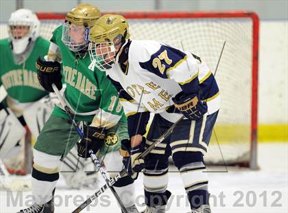 Thumbnail 3 in Notre Dame-West Haven vs. Notre Dame-Fairfield (Carrano Cup Semifinal) photogallery.
