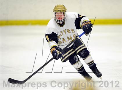 Thumbnail 2 in Notre Dame-West Haven vs. Notre Dame-Fairfield (Carrano Cup Semifinal) photogallery.