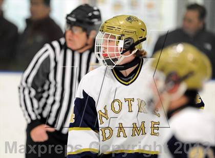 Thumbnail 3 in Notre Dame-West Haven vs. Notre Dame-Fairfield (Carrano Cup Semifinal) photogallery.