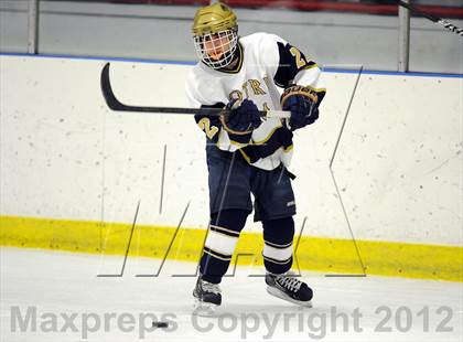 Thumbnail 1 in Notre Dame-West Haven vs. Notre Dame-Fairfield (Carrano Cup Semifinal) photogallery.