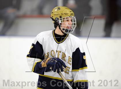 Thumbnail 2 in Notre Dame-West Haven vs. Notre Dame-Fairfield (Carrano Cup Semifinal) photogallery.