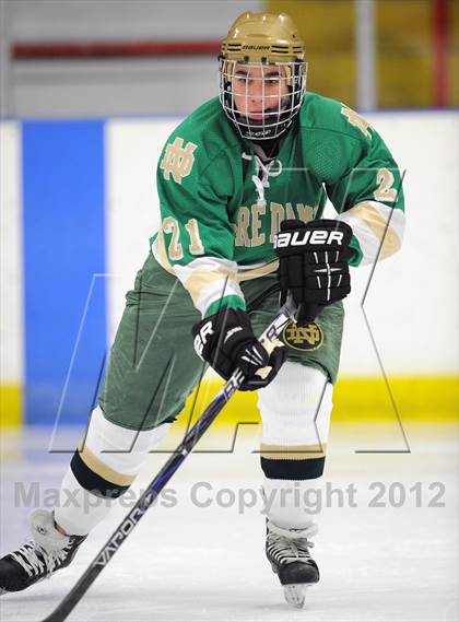 Thumbnail 3 in Notre Dame-West Haven vs. Notre Dame-Fairfield (Carrano Cup Semifinal) photogallery.