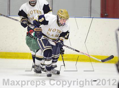 Thumbnail 2 in Notre Dame-West Haven vs. Notre Dame-Fairfield (Carrano Cup Semifinal) photogallery.