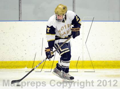 Thumbnail 3 in Notre Dame-West Haven vs. Notre Dame-Fairfield (Carrano Cup Semifinal) photogallery.