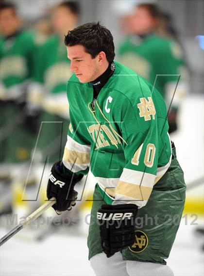 Thumbnail 2 in Notre Dame-West Haven vs. Notre Dame-Fairfield (Carrano Cup Semifinal) photogallery.