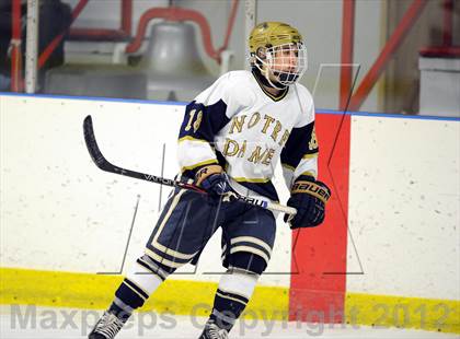 Thumbnail 3 in Notre Dame-West Haven vs. Notre Dame-Fairfield (Carrano Cup Semifinal) photogallery.