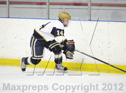 Thumbnail 2 in Notre Dame-West Haven vs. Notre Dame-Fairfield (Carrano Cup Semifinal) photogallery.