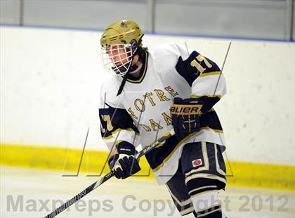 Thumbnail 3 in Notre Dame-West Haven vs. Notre Dame-Fairfield (Carrano Cup Semifinal) photogallery.