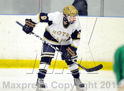 Thumbnail 1 in Notre Dame-West Haven vs. Notre Dame-Fairfield (Carrano Cup Semifinal) photogallery.