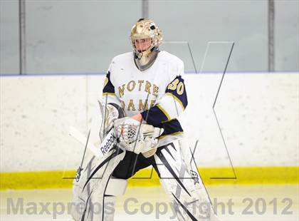 Thumbnail 2 in Notre Dame-West Haven vs. Notre Dame-Fairfield (Carrano Cup Semifinal) photogallery.