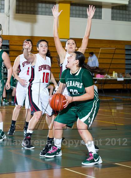 Thumbnail 3 in St. Bonaventure vs Rio Mesa (Santa Barbara Tournament of Champions) photogallery.