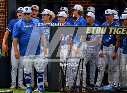 Thumbnail 3 in Carthage vs. Spring Hill (UIL Baseball 4A D2 Region Final Game 2) photogallery.