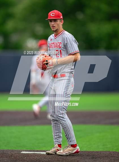 Thumbnail 3 in Carthage vs. Spring Hill (UIL Baseball 4A D2 Region Final Game 2) photogallery.