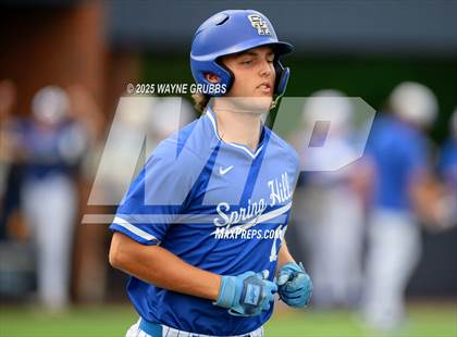 Thumbnail 1 in Carthage vs. Spring Hill (UIL Baseball 4A D2 Region Final Game 2) photogallery.