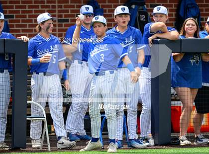 Thumbnail 1 in Carthage vs. Spring Hill (UIL Baseball 4A D2 Region Final Game 2) photogallery.