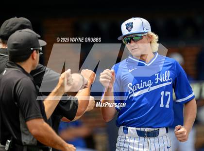 Thumbnail 2 in Carthage vs. Spring Hill (UIL Baseball 4A D2 Region Final Game 2) photogallery.