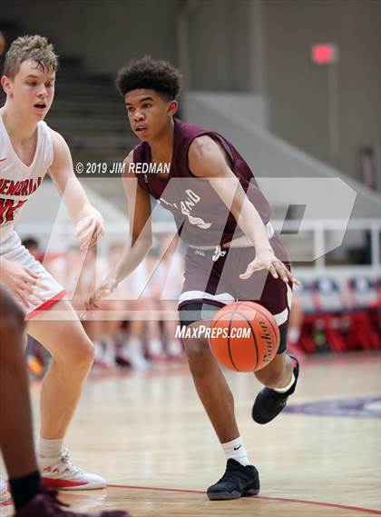 Thumbnail 1 in Pearland vs Spring Branch Memorial (McDonald's Texas Invitational) photogallery.