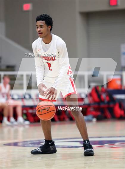 Thumbnail 2 in Pearland vs Spring Branch Memorial (McDonald's Texas Invitational) photogallery.