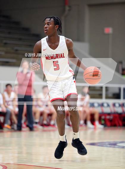 Thumbnail 1 in Pearland vs Spring Branch Memorial (McDonald's Texas Invitational) photogallery.
