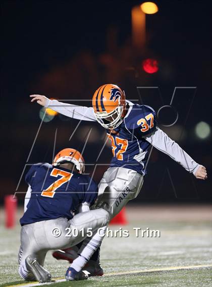 Thumbnail 3 in Lincoln @ Cosumnes Oaks (CIF SJS D1 Playoff) photogallery.