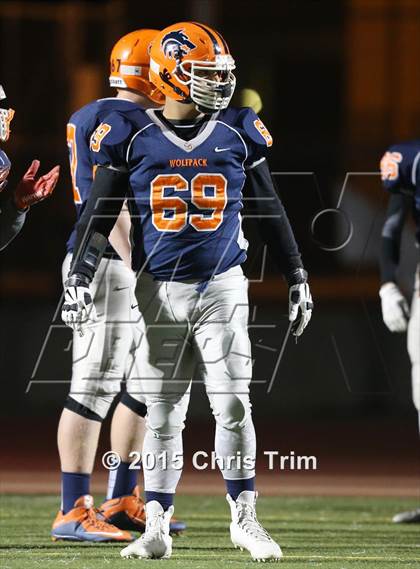 Thumbnail 2 in Lincoln @ Cosumnes Oaks (CIF SJS D1 Playoff) photogallery.