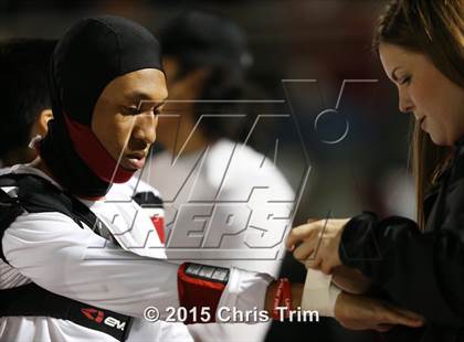Thumbnail 1 in Lincoln @ Cosumnes Oaks (CIF SJS D1 Playoff) photogallery.