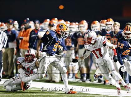 Thumbnail 2 in Lincoln @ Cosumnes Oaks (CIF SJS D1 Playoff) photogallery.