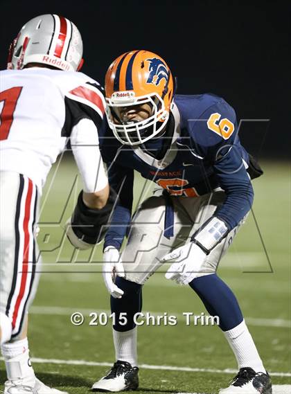 Thumbnail 3 in Lincoln @ Cosumnes Oaks (CIF SJS D1 Playoff) photogallery.