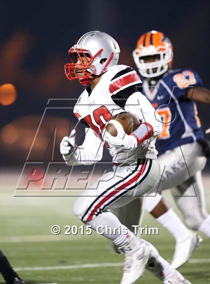Thumbnail 3 in Lincoln @ Cosumnes Oaks (CIF SJS D1 Playoff) photogallery.