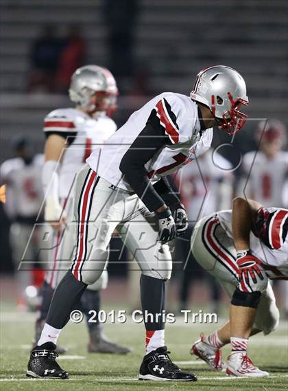 Thumbnail 1 in Lincoln @ Cosumnes Oaks (CIF SJS D1 Playoff) photogallery.