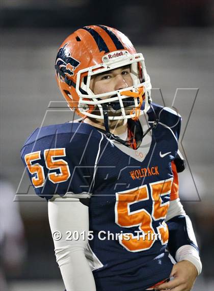 Thumbnail 2 in Lincoln @ Cosumnes Oaks (CIF SJS D1 Playoff) photogallery.