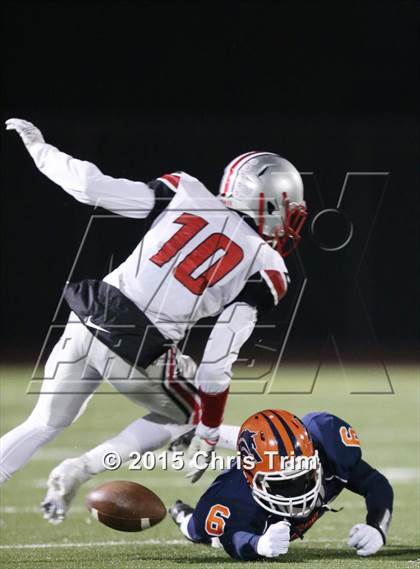 Thumbnail 2 in Lincoln @ Cosumnes Oaks (CIF SJS D1 Playoff) photogallery.
