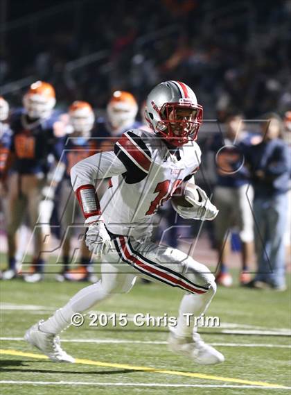 Thumbnail 2 in Lincoln @ Cosumnes Oaks (CIF SJS D1 Playoff) photogallery.