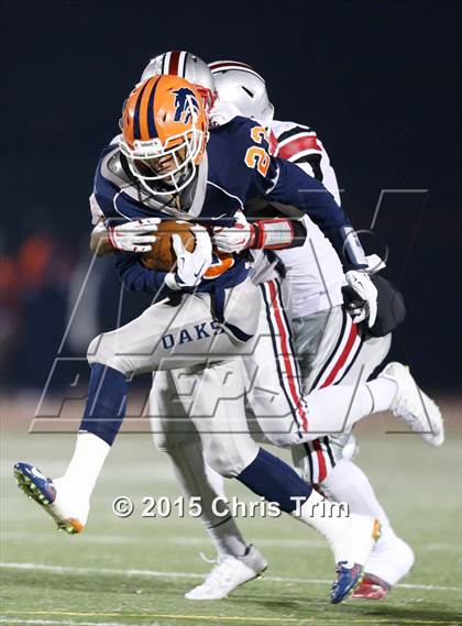 Thumbnail 2 in Lincoln @ Cosumnes Oaks (CIF SJS D1 Playoff) photogallery.