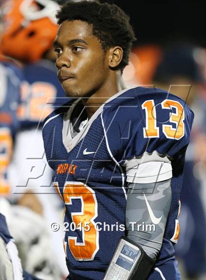 Thumbnail 3 in Lincoln @ Cosumnes Oaks (CIF SJS D1 Playoff) photogallery.