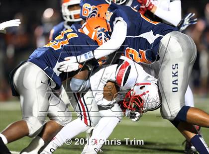 Thumbnail 3 in Lincoln @ Cosumnes Oaks (CIF SJS D1 Playoff) photogallery.