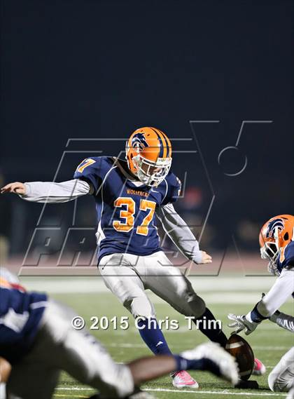 Thumbnail 3 in Lincoln @ Cosumnes Oaks (CIF SJS D1 Playoff) photogallery.