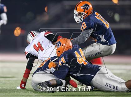 Thumbnail 1 in Lincoln @ Cosumnes Oaks (CIF SJS D1 Playoff) photogallery.